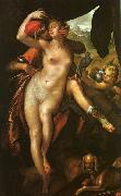 Bartholomeus Spranger Venus and Adonis Spain oil painting artist